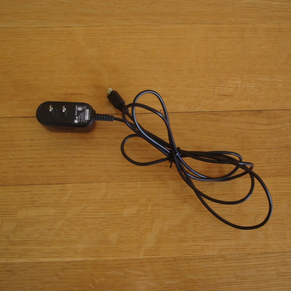 2/$12: LG Travel Adapter STA-U34WDI Phone Charger Plug - Micro USB - Black